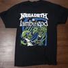 Megadeath And Lamb Of God Tour Graphic Black All Sizes XX760