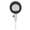 Ball Pressure Tool Mechanical Needle Accurate Ball Air Pressure Measurement for Football Soccer Volleyball with Rubber Ring