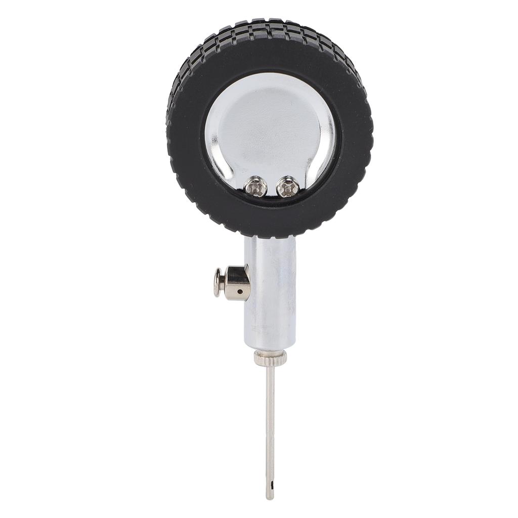 Ball Pressure Tool Mechanical Needle Accurate Ball Air Pressure Measurement for Football Soccer Volleyball with Rubber Ring