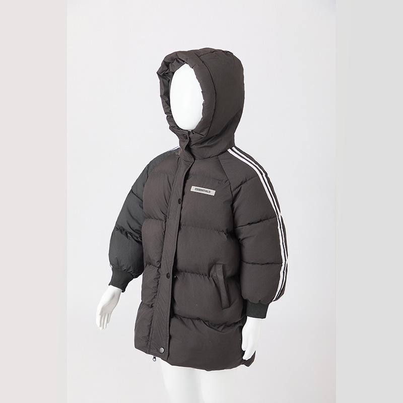 Kids  Mid-Length Down Jacket - Warm Winter Coat for Boys & Girls 150