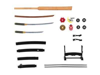 DIG Puripla Figure Weapons Samurai Hobbies Full Color Printed Plastic Kit