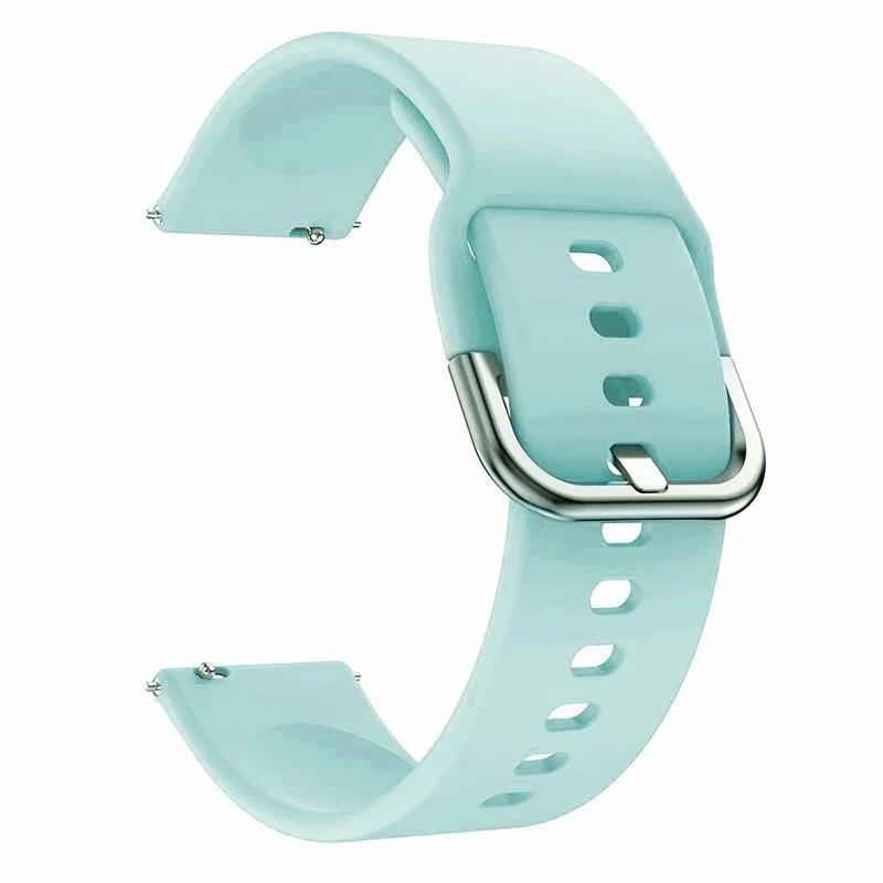 20mm 22mm Strap For Samsung Galaxy Watch 6 4 5 pro-Classic-active 44mm 40mm Sport Silicone Bracelet Amazfit GTS 4/GTR 4/3/2 Mini