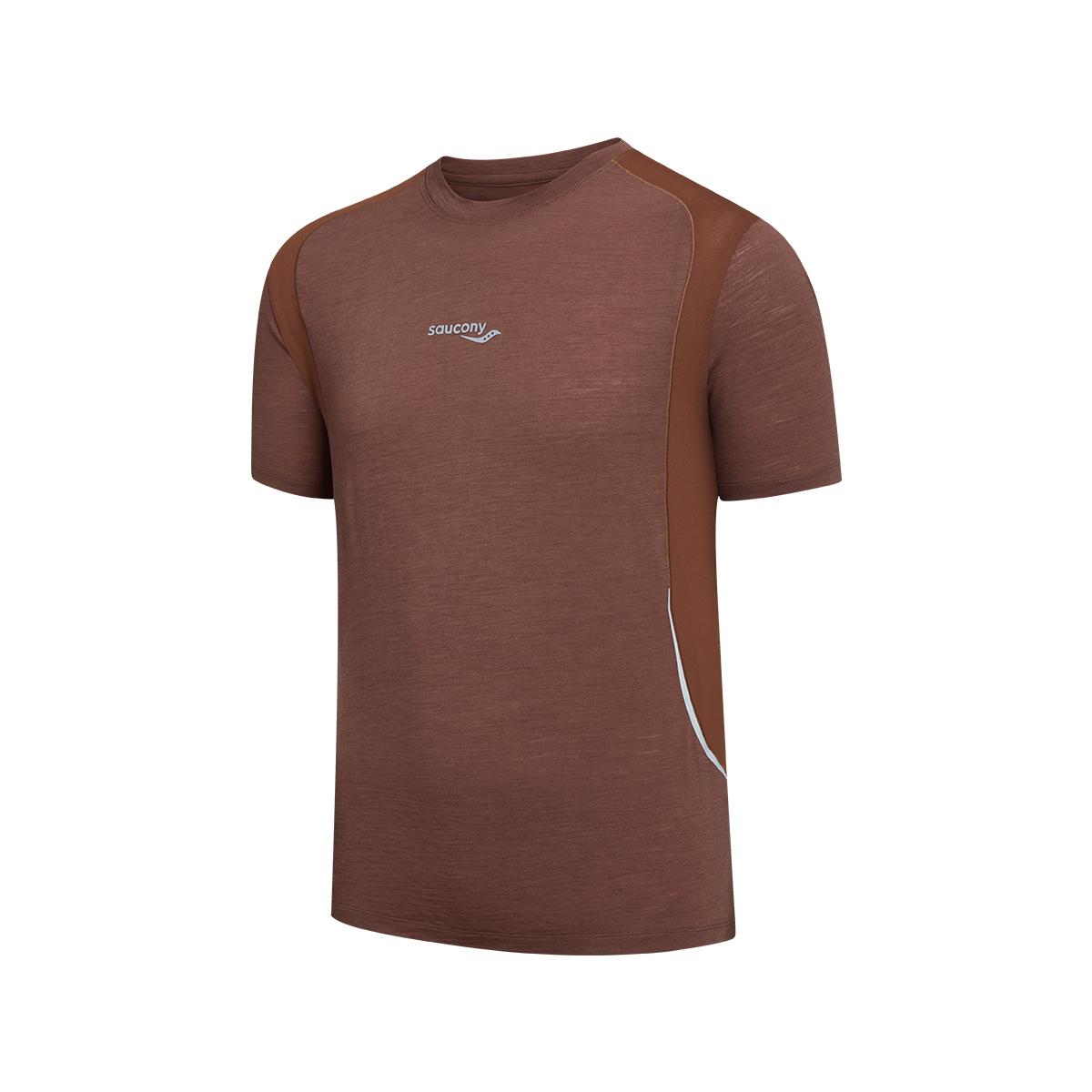 

Saucony Minimalist Round Neck Comfortable Versatile Short Sleeve T-Shirt Men tops SA2269ST43T-RD033 M