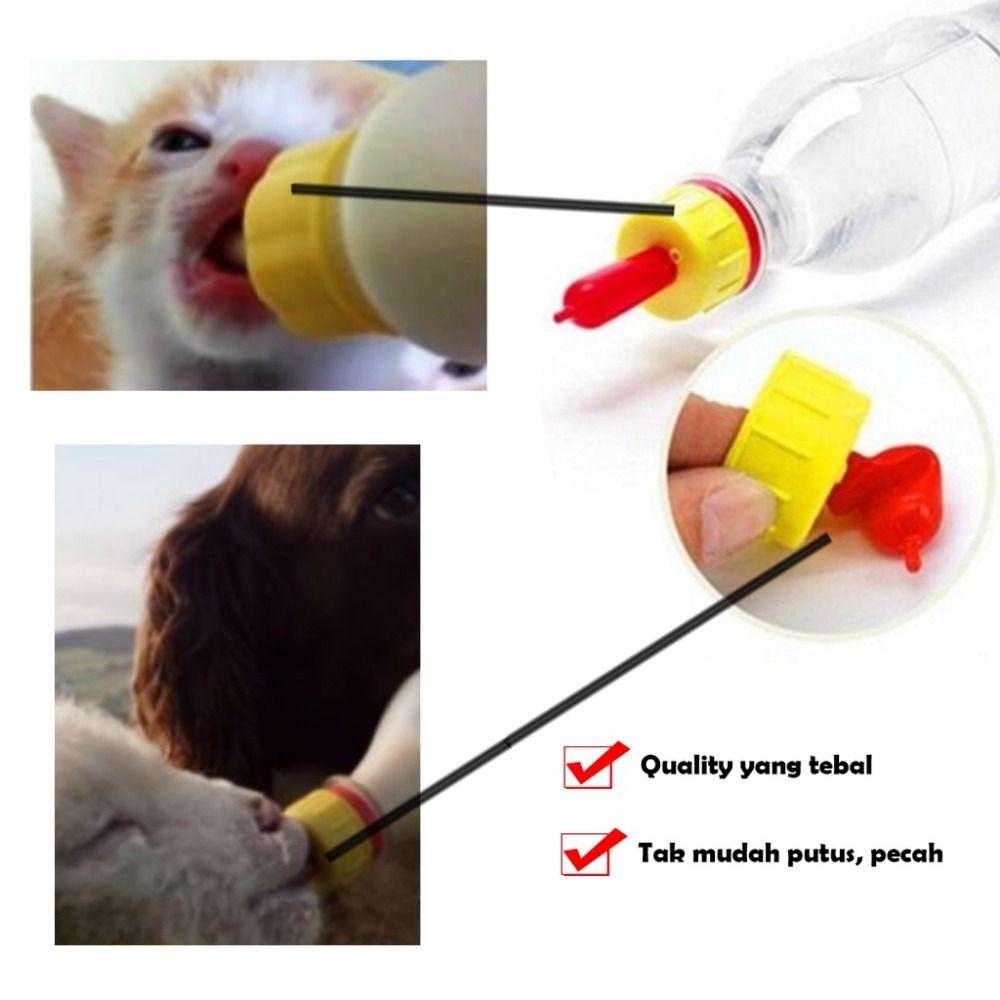 10ks Trvanlivý nástroj na krmení Kráva Telátko Jehněčí Štěně Kočka Koza Ovečka Dudlík Šroubovací bradavka na láhev