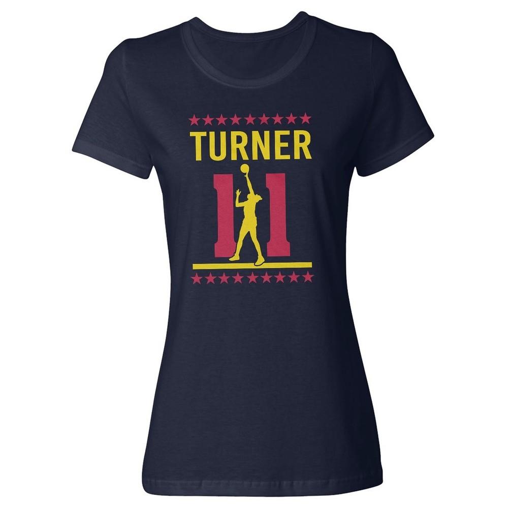 Футболка с круглым вырезом Turner 11 Basketball Tribute - Для фанатов Индианы, Женская, Унисекс L