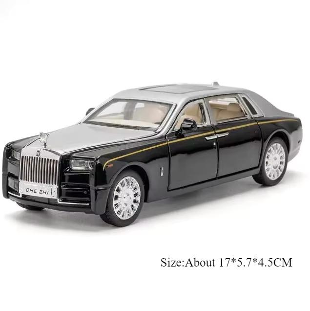 1:32 Rolls Royce Dawn Phantom Legierung Spielzeug Druckguss Modellauto Türen Geöffnet Sound Licht Rückzieher Miniatur Fahrzeug Junge Geburtstagsgeschenk