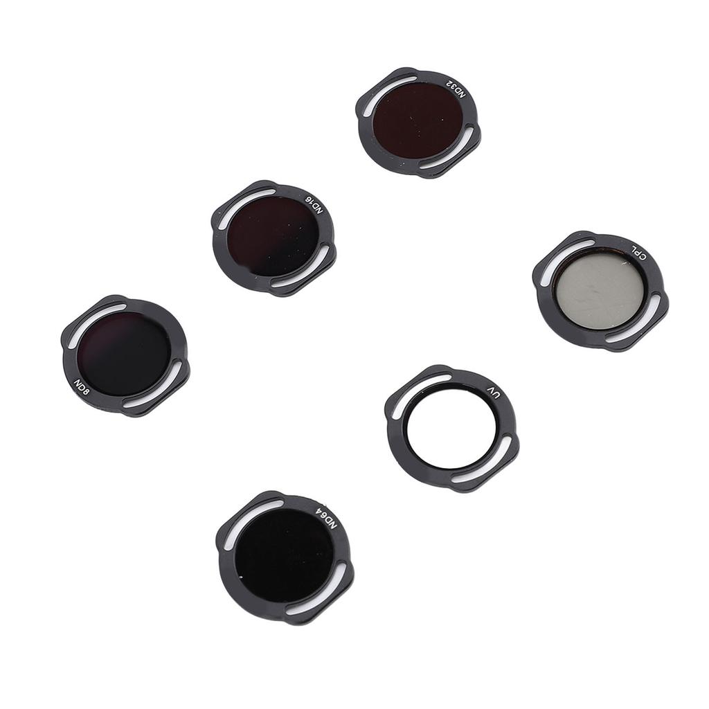 6 Pcs UV CPL ND Filters Set Multi Layer Coating Optical Glass ND16 ND32 ND64 UV CPL Drone Camera Lens Filters for NEO