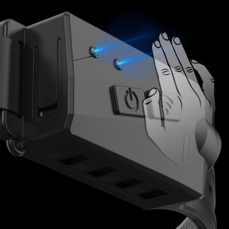 Smarted Sensors Headlamps Brightness Adjustment Head Lamp Convenience Headlamps for Safe and Convenient Nighttimes Use