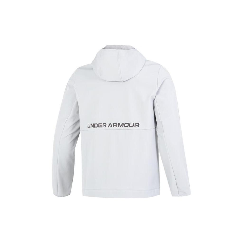 Under Armour Jackets Men's Light Gray Hooded Moderate Other 22600401-009
