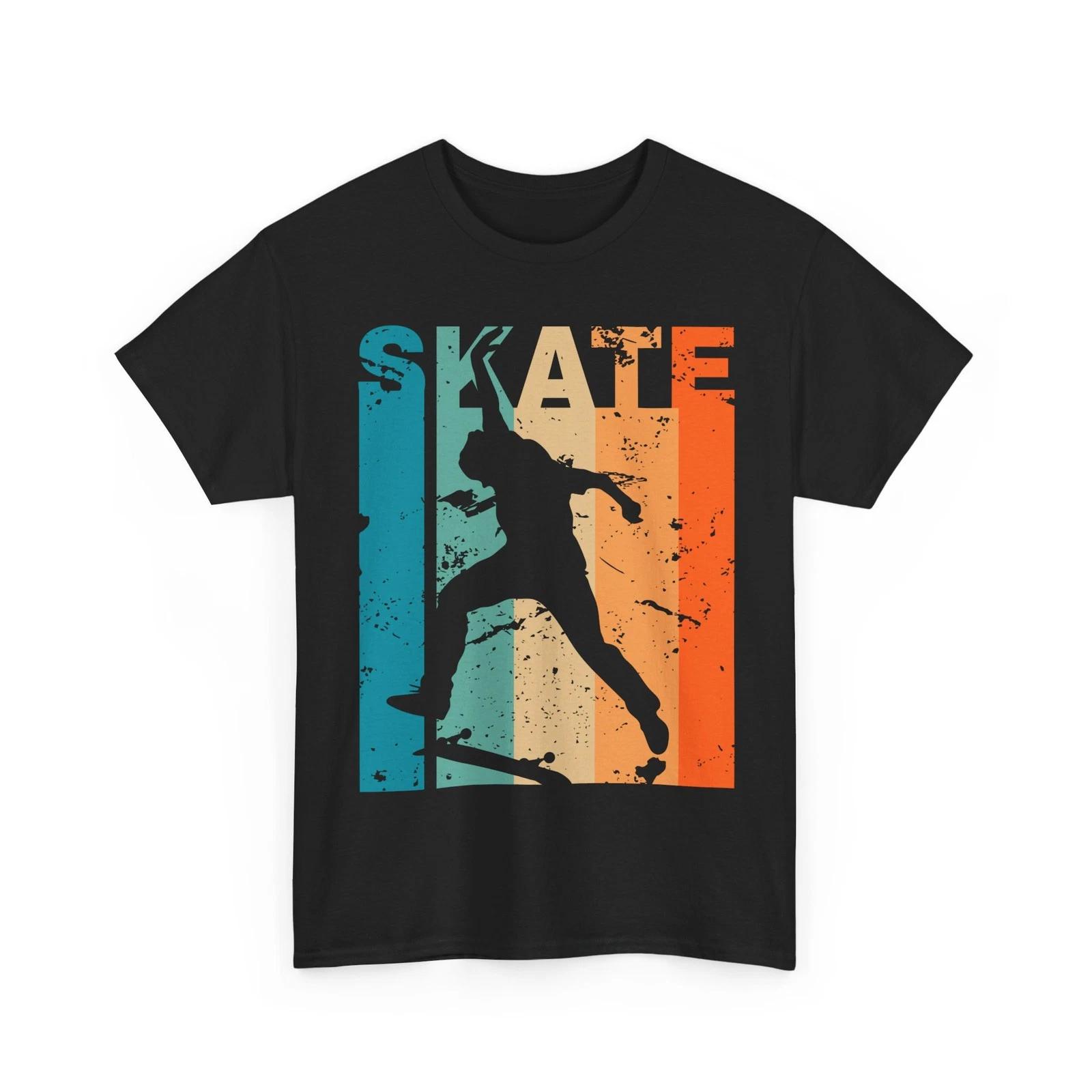 Skateboard T shirt, Skate Skateboarding Sport Lovers Skater Shirt 4XL