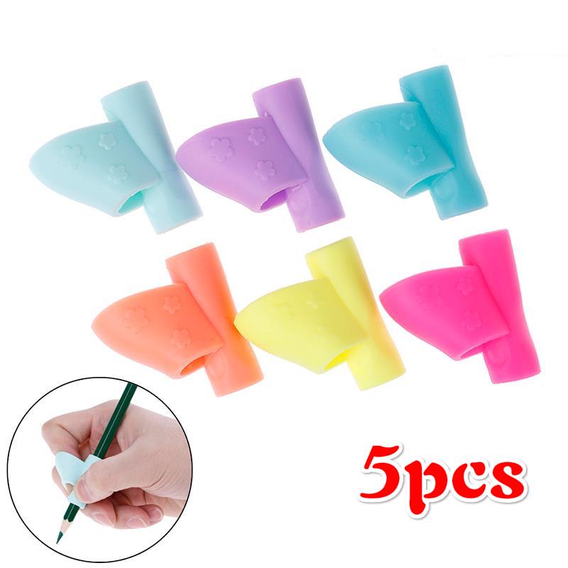 Buy Children Pencil Holder Writing Corrector Kids Silicone Pen Writing Aid Grip Posture