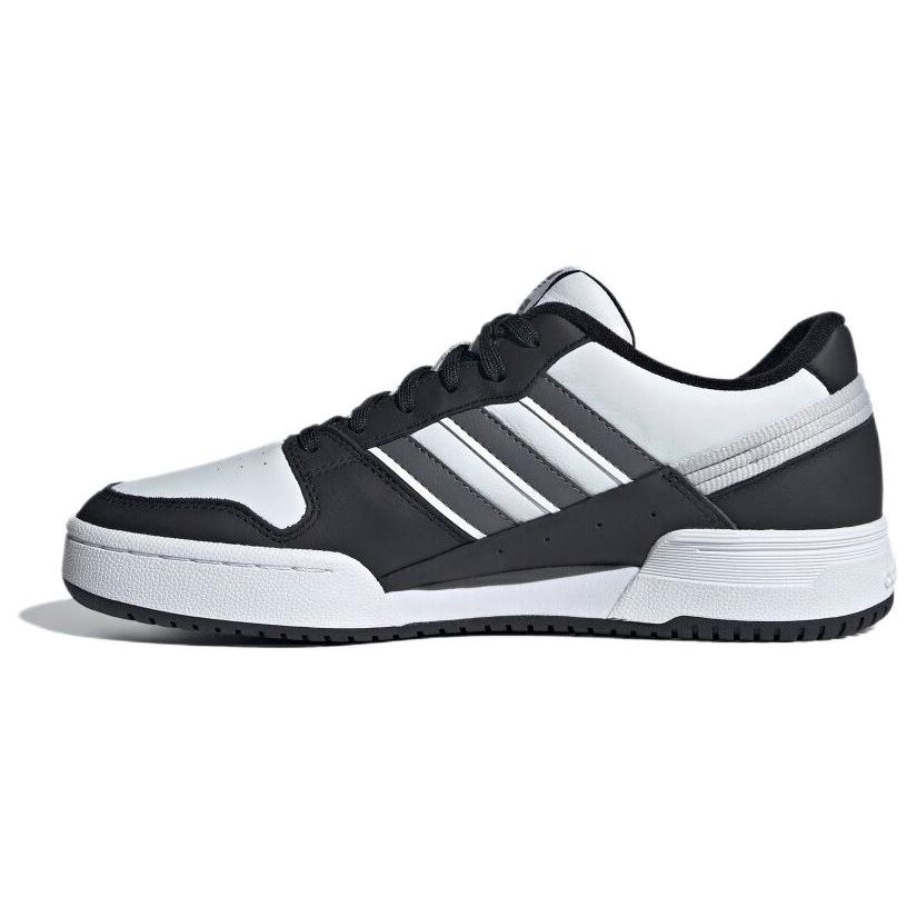 

Adidas Originals Team Court 2 Versatile Comfortable Shock Absorbing Durable Low Top Skate Shoes Unisex Skate Shoes Black White IF1197 44⅔
