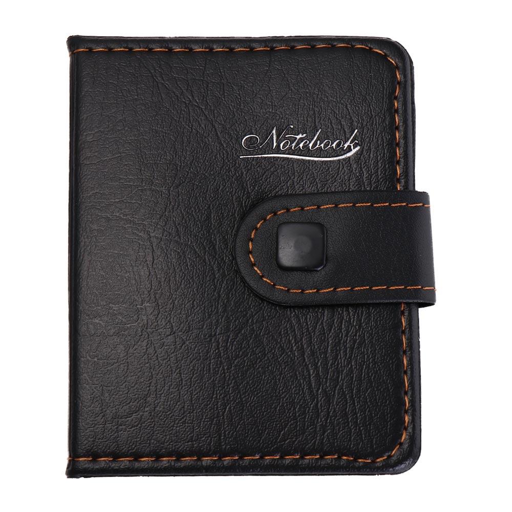Portable Bussiness Mini Notebook Memo Pads Diary Planner Pocket Notepad Writing Paper PU Cover Leather Notebook School Supplies