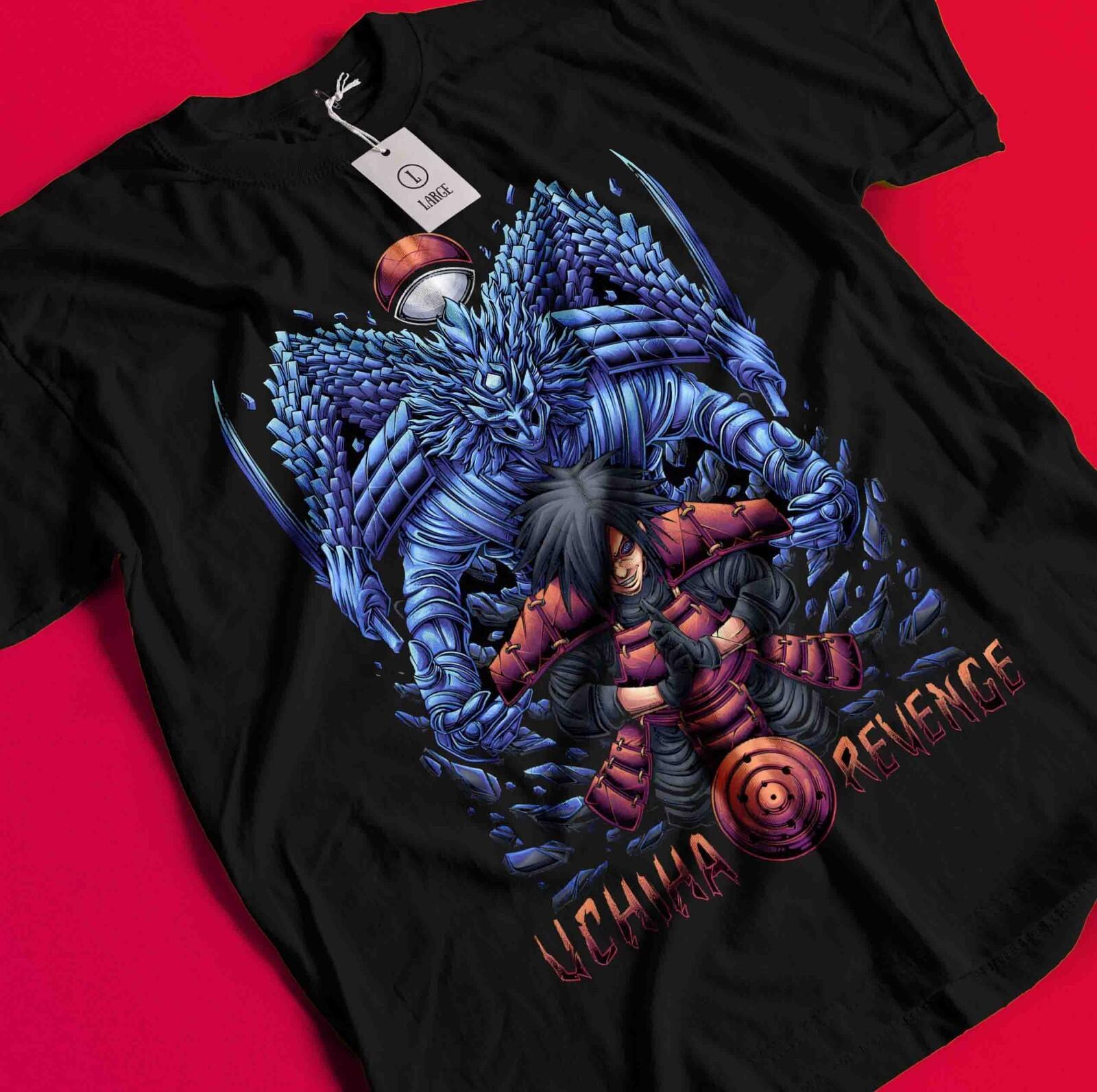 

Футболка Мадара Футболка Наруто Футболка Джирайя Итачи Учиха Какаши Хината Аниме Футболка BB449 3XL