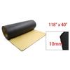 Isolant phonique pour voiture - SOURCING MAP - 394mil - 10mm - 118"x40" - Caoutchouc mousse