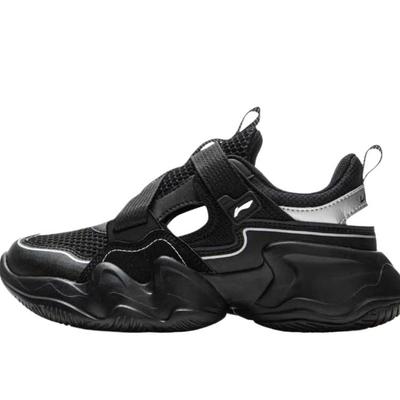 Li Ning Serie Sport e Lifestyle Bambino Pelle Sintetica Ampi Versatili Personalità Scarpe Casual Uomo Scarpe Casual Nere YKCV078-5