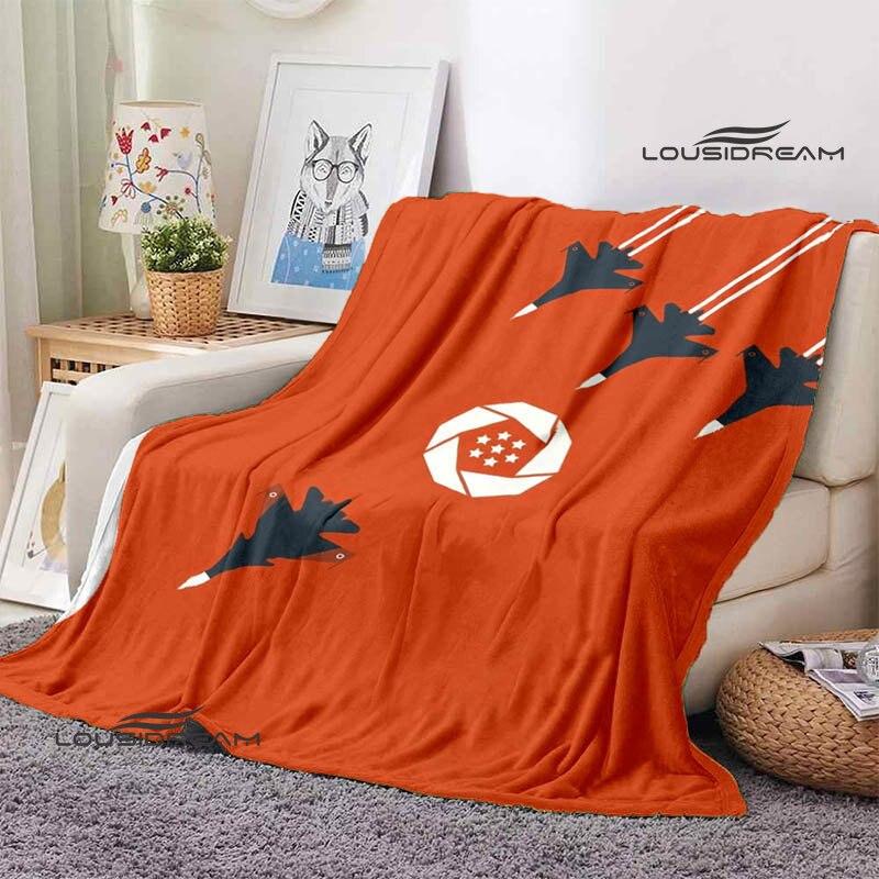 Classic Movie Top Gun Blanket Children's warm and beautiful blanket soft and comfortable blanket birthday gift