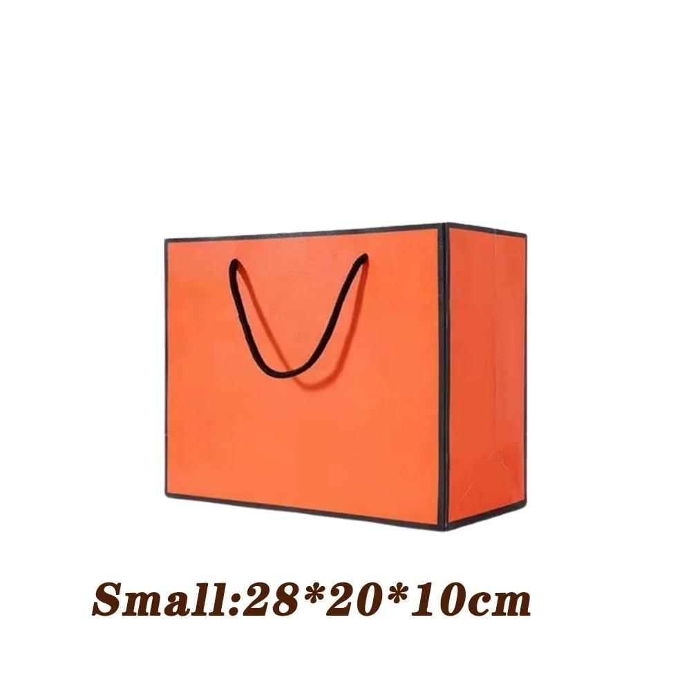 1-20PCS Thick Cardboard Paper Bags Shopping Gift Packaging Bag for Clothing Jewelry Small Large Paper Bags Advertising Paper Bag 1PCS