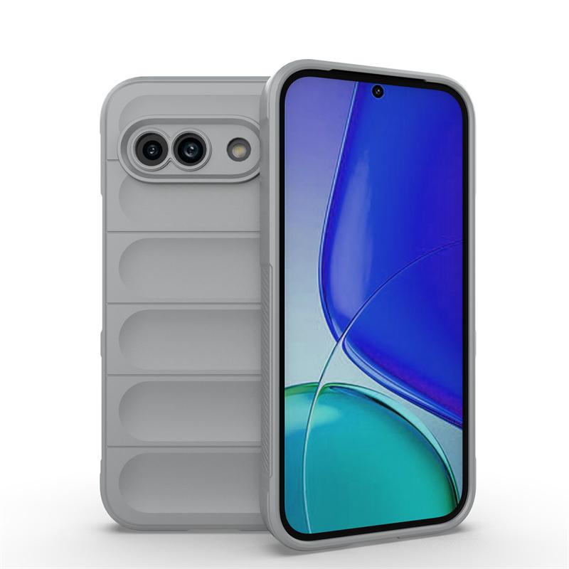 For Google Pixel 9A Case Silicone Liquid Cover Pixel 9A Cover Shockproof Rubber TPU Phone Protector Google Pixel 9A Case