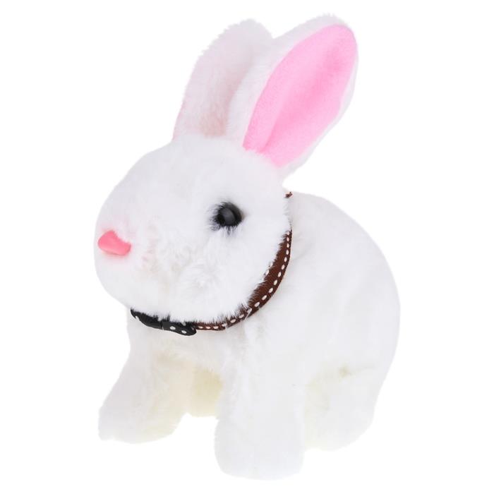 Interactive Bunny Rabbit Plush Toy Walking Moving Ears