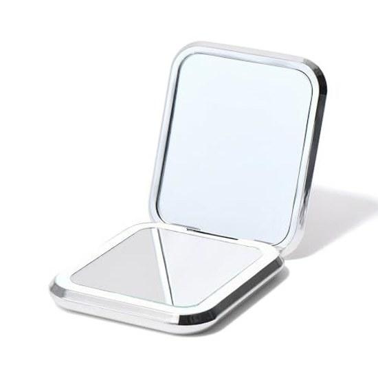 Francfranc Blonche LED Compact Mirror Silver
