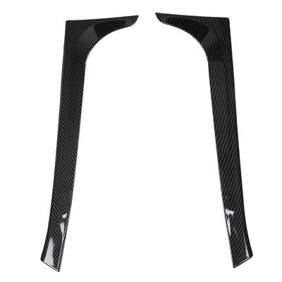 2pcs Rear Window Side Spoiler Carbon Fiber Style Modification Replacement Maintenance