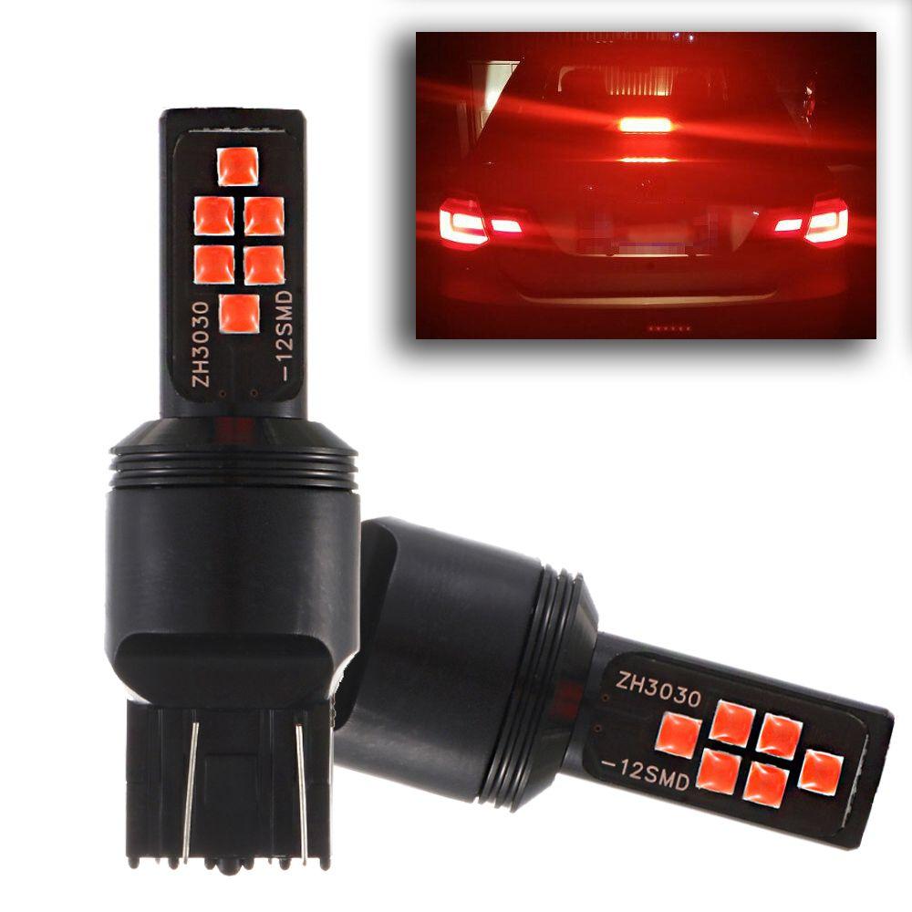 

New 3030 12SMD T20 7443 W21/5W Car Brake Light Fog Bulb Tail Lamp Turn Signal
