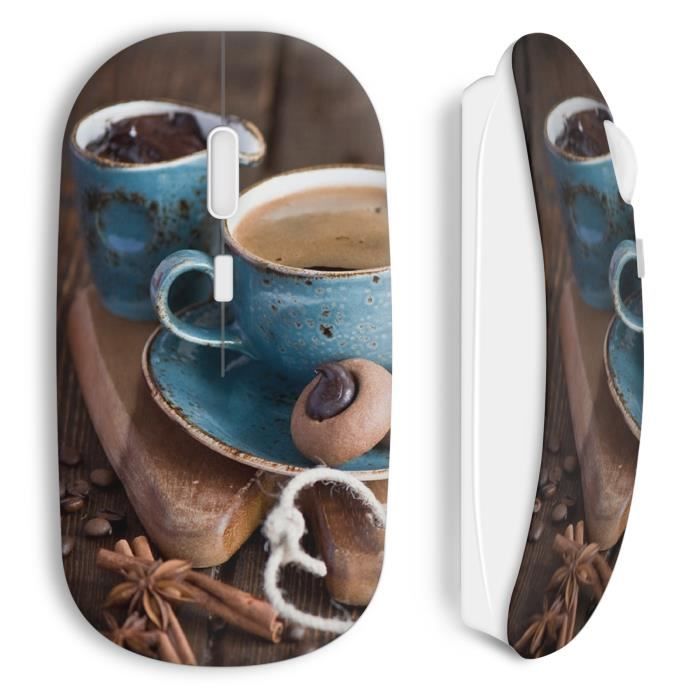 Souris sans fil Café