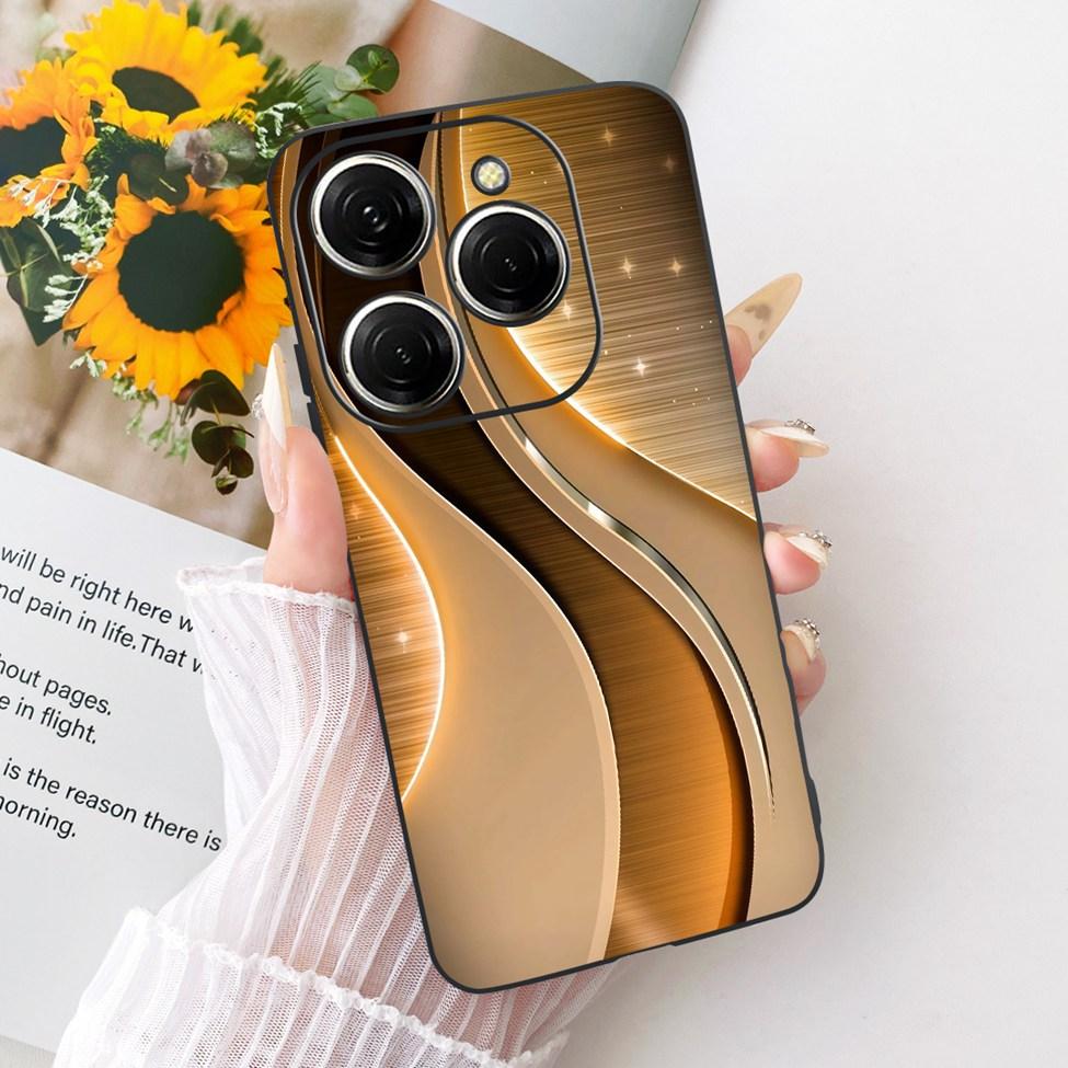 Case For Tecno Spark 20 Pro Cover KJ6 Cute Cat Fashion Butterfly Painted Casing For Techno Spark 20 Pro Bumper