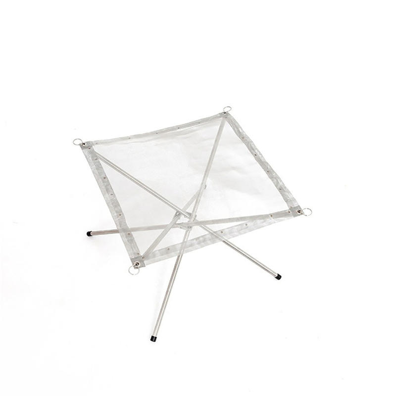 Portable Fire Pit For Camping Collapsing Disassemble Stainless Steel Mesh Outdoor Campfire Fire Rack For BBQ Picnic Heating