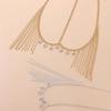 Rhinestone Tassel Hair Chain Retro Ethnic Style Hair Accessory Rhinestone Tiara  Wedding