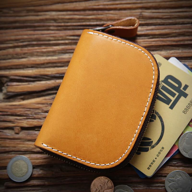 Portachiavi Vintage in Pelle Fatto a Mano Vepero