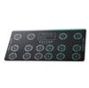 Elecom ECLEAR SPORTS Training Yoga Thickness 4mm Training At Home with the Dedicated Storage 800mm X 400mm X Mat, Mat, [Enjoy App] Belt, 4mm, Gray,