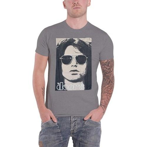 The Doors Unisex Adult Summer Glare Cotton T-Shirt