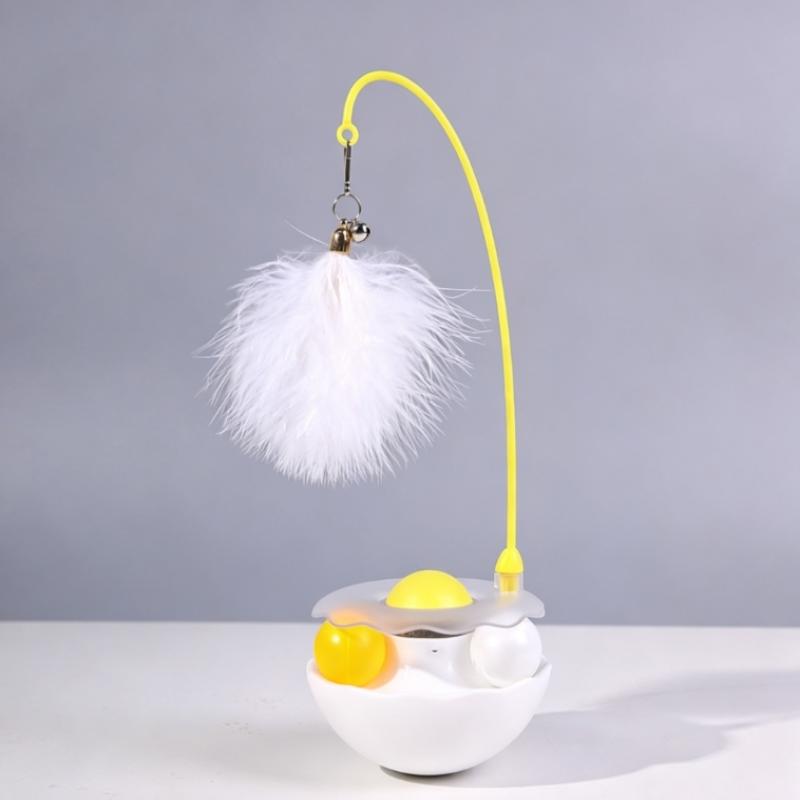 Cat Teaser Stick With Bell An Interactive Toy For Indoor Kittens That Helps Them Entertain Themselves Chew Scratch A4