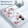 Retro Butterfly Transparent Phone Case For Xiaomi Redmi Note 14 13 12 Pro Plus 15 15C 13 13C 12 12C Soft TPU Cover