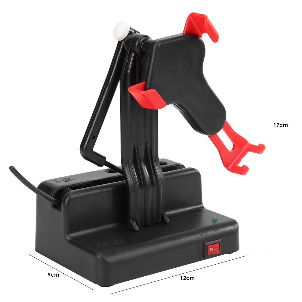 Phone Swing Automatic Shake Stand Desk Walking Motion Brush Step Safety Wiggler with USB Cable Automatic Phone Shaker Swinger