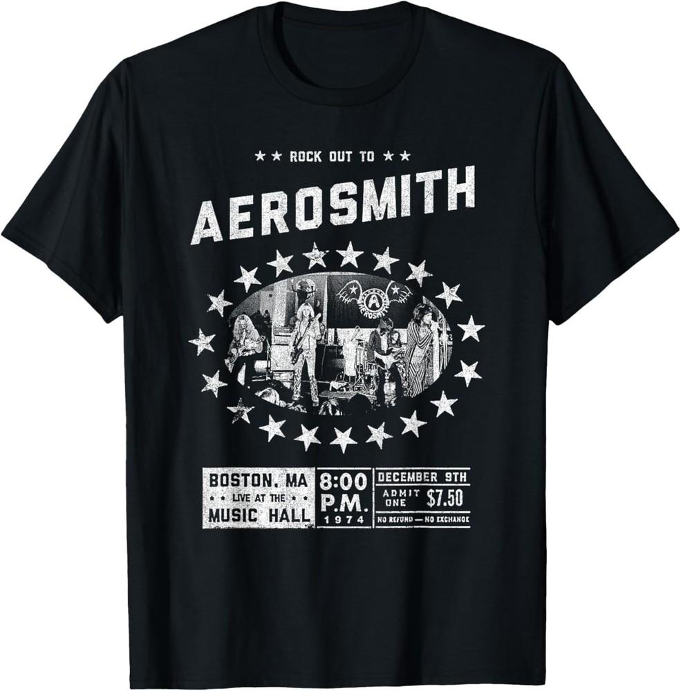 

Aerosmith - Live at the Music Hall T-Shirt 4XL