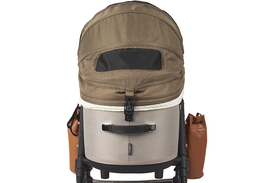 Airbuggy for Pet DOME3 LARGE COT COVER COTTON GREY / AD1185