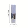 Natural Concealing Hydrating Foundation Stick - Buildable Coverage, Moisturizing Powder Base with Brush Tip Applicator, Brown/White Shades