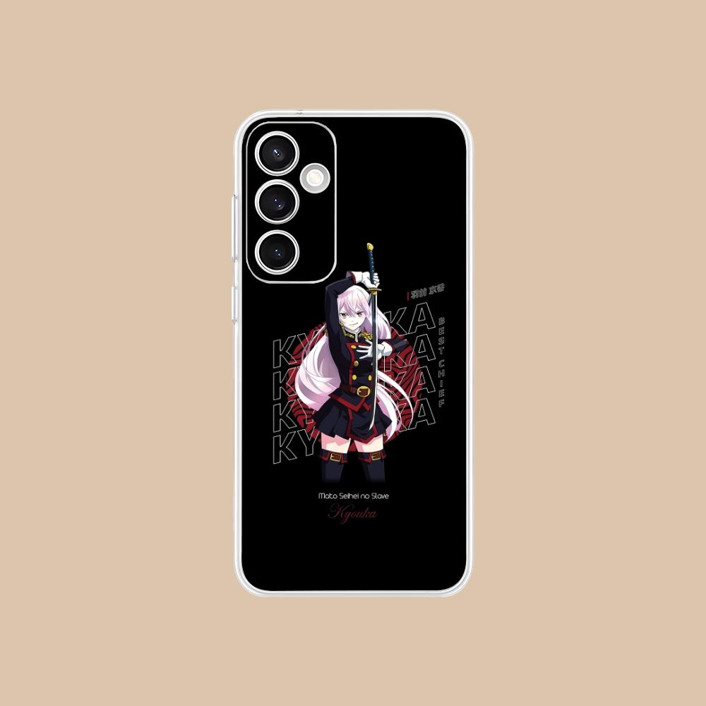 Mato Seihei No Slave Uzen Kyouka Phone Case for Samsung Galaxy S25 S24 S23 S22 S21Plus FE Ultra Clear Colorful Cover Pretty