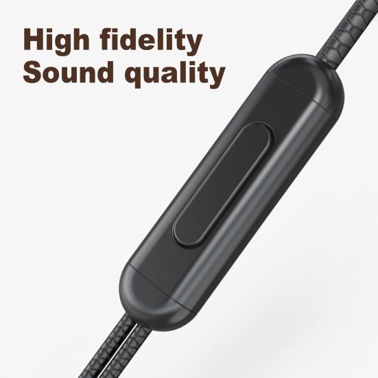 Kabel-Kopfhörer Macaron In-Ear Stereo Surround mit Mikrofon 3,5mm Bassstark Kabel-Handy-Headset Handy-Zubehör