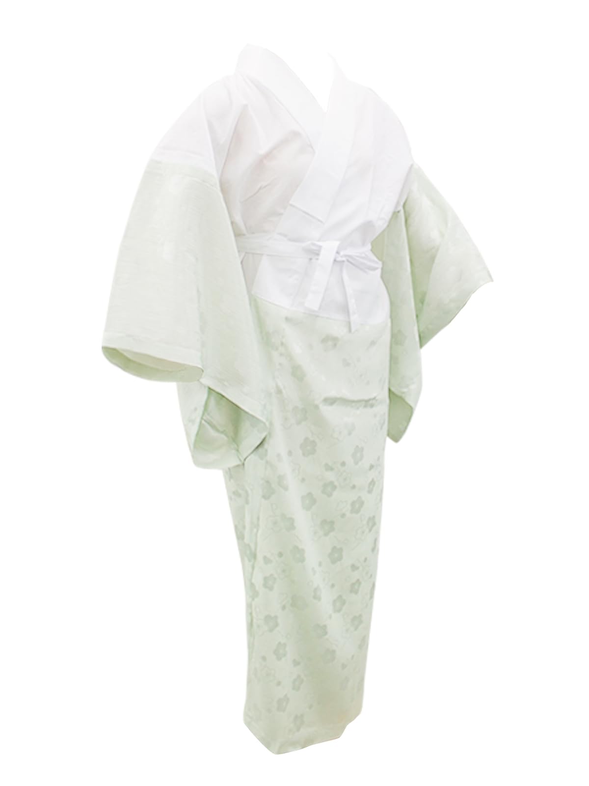 [SAKIKU-EN] Women s Washable Nagajuban (Undergarment for Kimono) - Designed by Kimono Professionals - Crepe Fabric, Assorted Weave Pattern, Includes