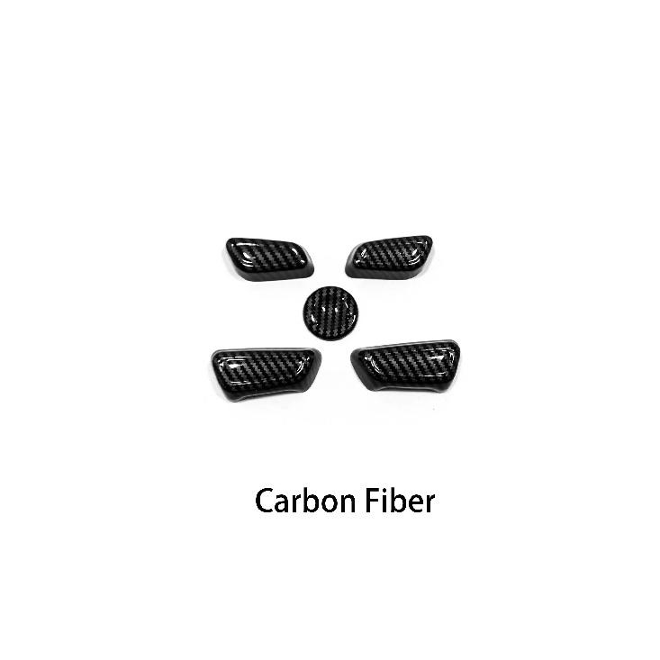 ABS Plastic Seat Adjustment Switch Button Cover Trim Car Interior Accessories Decoration 5Pcs For Toyota Sienna