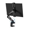 Adjustable Aluminum Alloy Portable Monitor Holder Desktop Clamp Mount Stand Bracket for 12-17 Inch Computer Screen