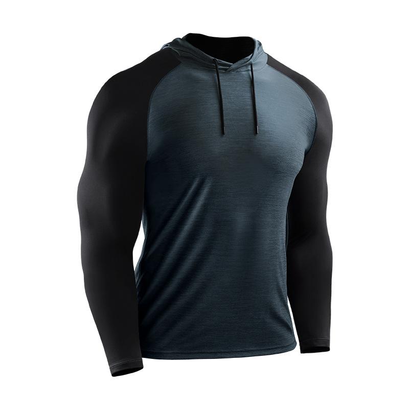 Kulturistická svalová mikina pánská sportovní tréninková bunda posilovna fitness cvičení pulovr atletická tepláková souprava běžecká mikina pánská