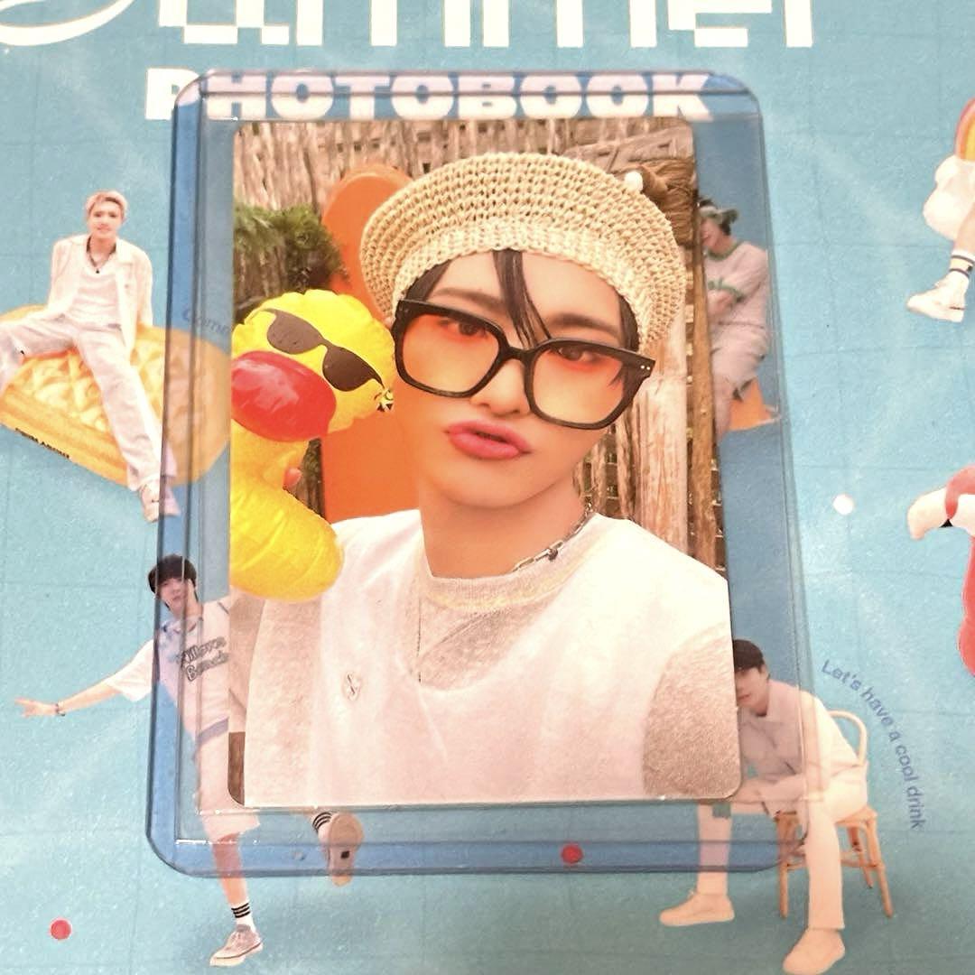 

[USED] ATEEZ SUMMER PHOTOBOOK Seonghwa Distribution Bonus Trading Card