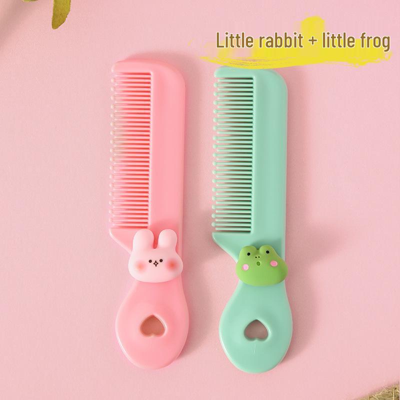 Cute Baby Massage Comb for Infants & Toddlers (0-3 Years) - Portable Hair Care Tool