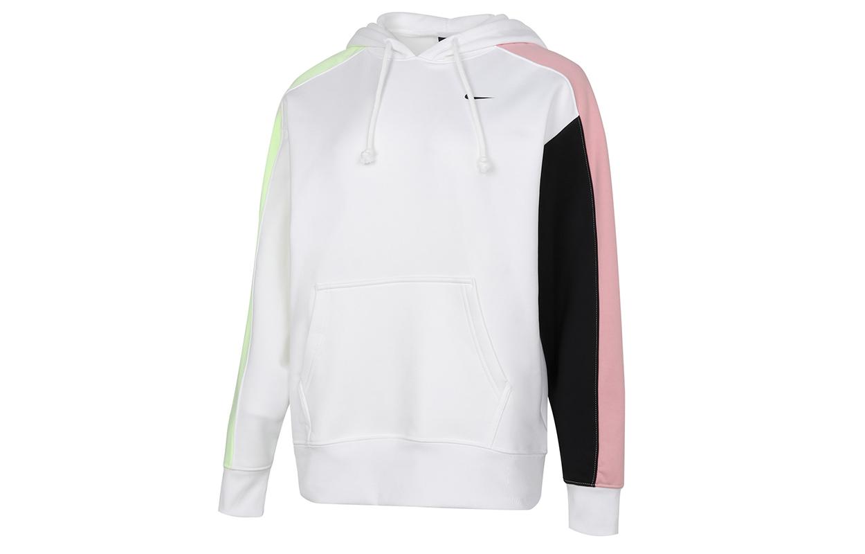Nike Sweatshirts Women s White Hooded Moderate Regular DA0472-100 XL