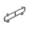 Domestic Small Particle Building Block Diy Accessories, Compatible With 2486 Parts 1X8X2 Iron Railings, Iron Horses, Fences